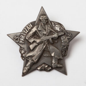 Czechoslovakia Second World War II - Czech Partisan Badge