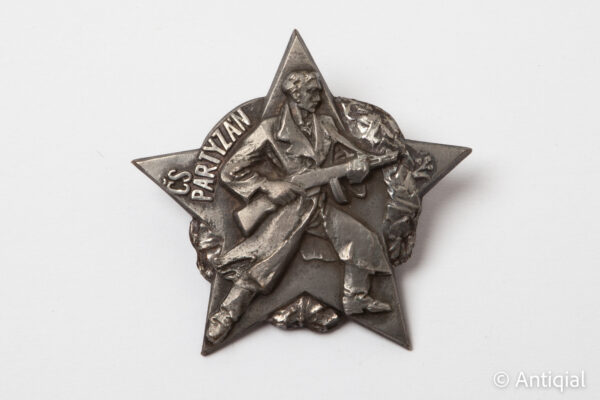 Czechoslovakia Second World War II - Czech Partisan Badge