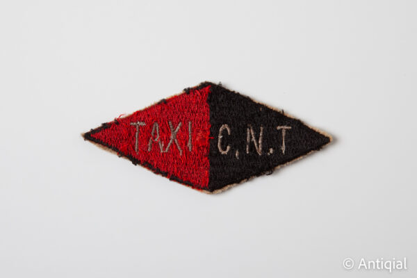 Spanish Civil War - Patch Taxi CNT