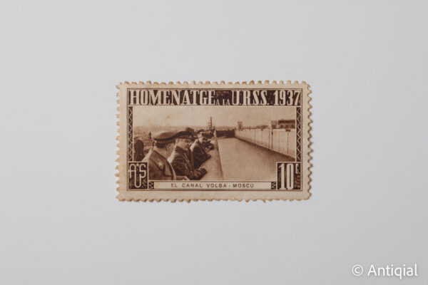 Spanish Civil War - USSR Tribute Stamp 01