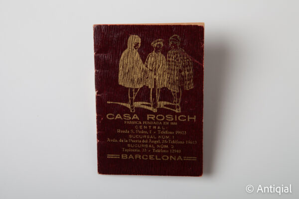 Segunda República - Libreta publicitaria Casa Rosich