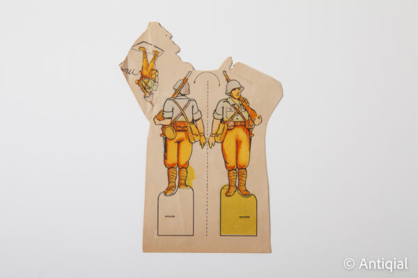 Second Spanish Republic - Old cut out 3 soldiers