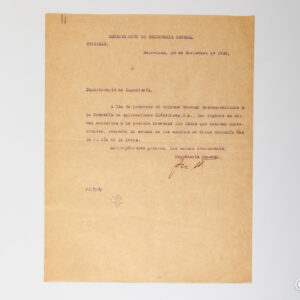 Spanish Civil War - Charter of Collectivized Electric Company