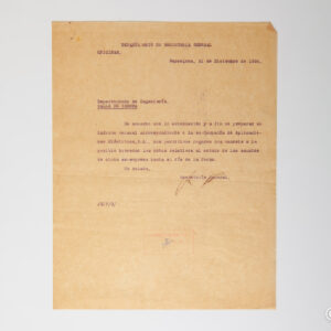 Spanish Civil War - Charter of Collectivized Electric Company